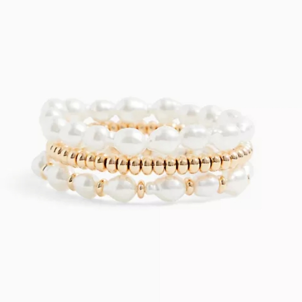 Set of 3 stretch bracelets